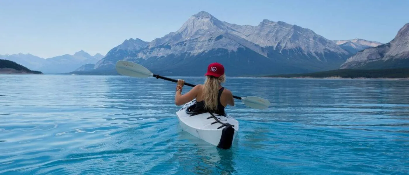 Canoeing On The Lake